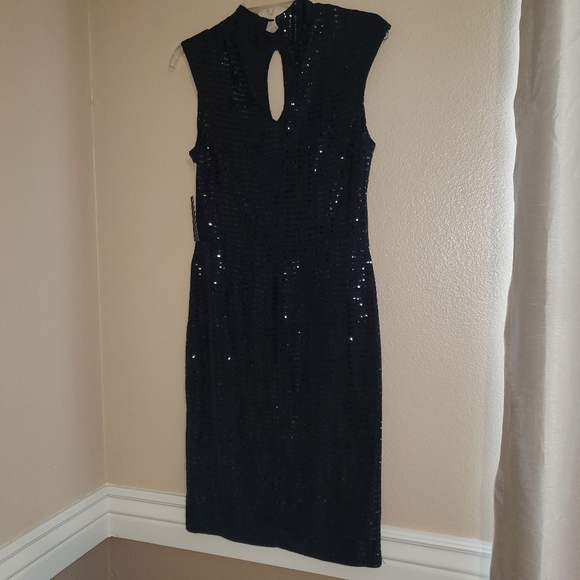 EnFocus Studio Black Sequin Dress - Picture 4 of 5